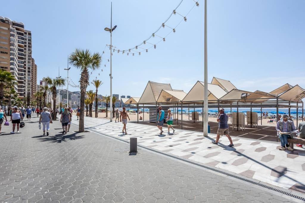 Levante Beach Front Of The Sea Estacha Benidorm Ngoại thất bức ảnh